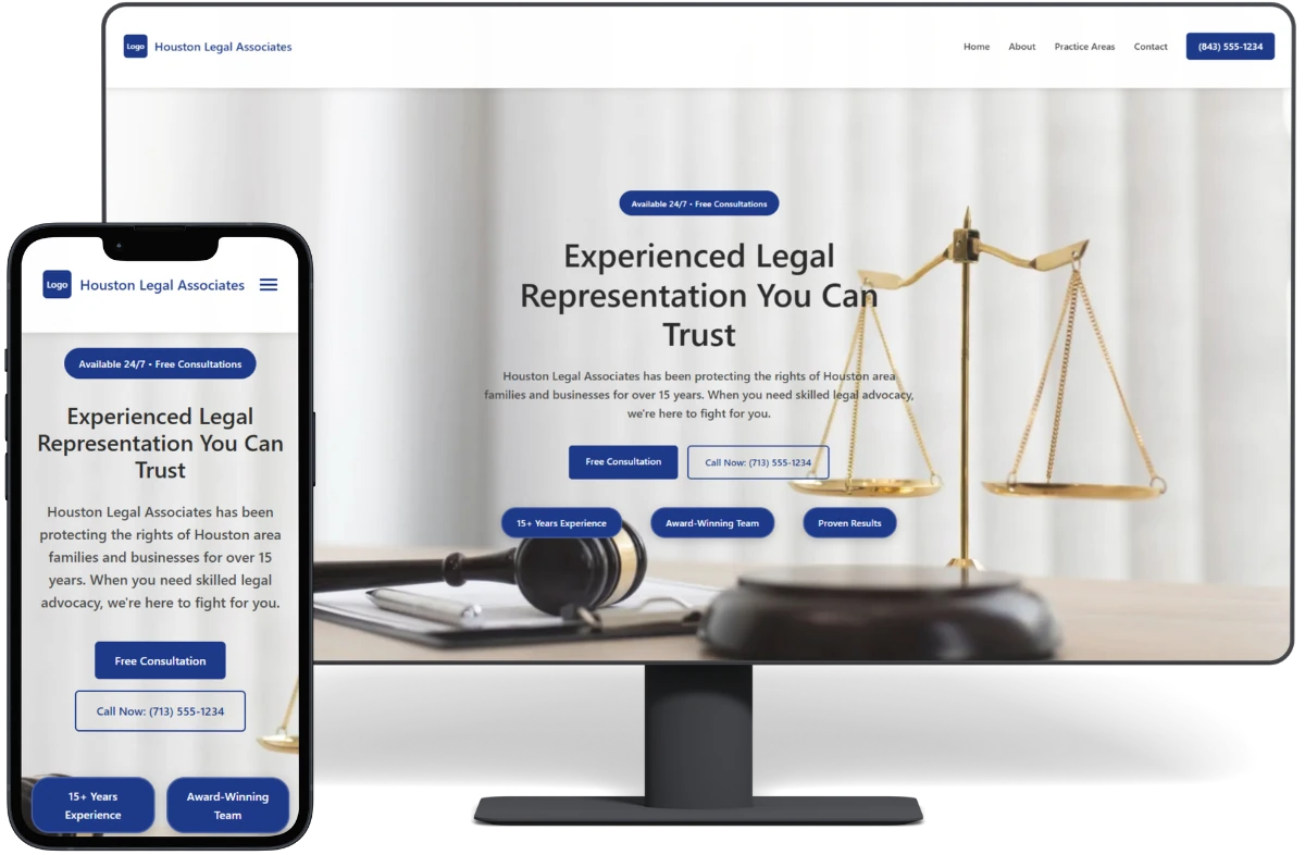 Professional Law Firm Website Design